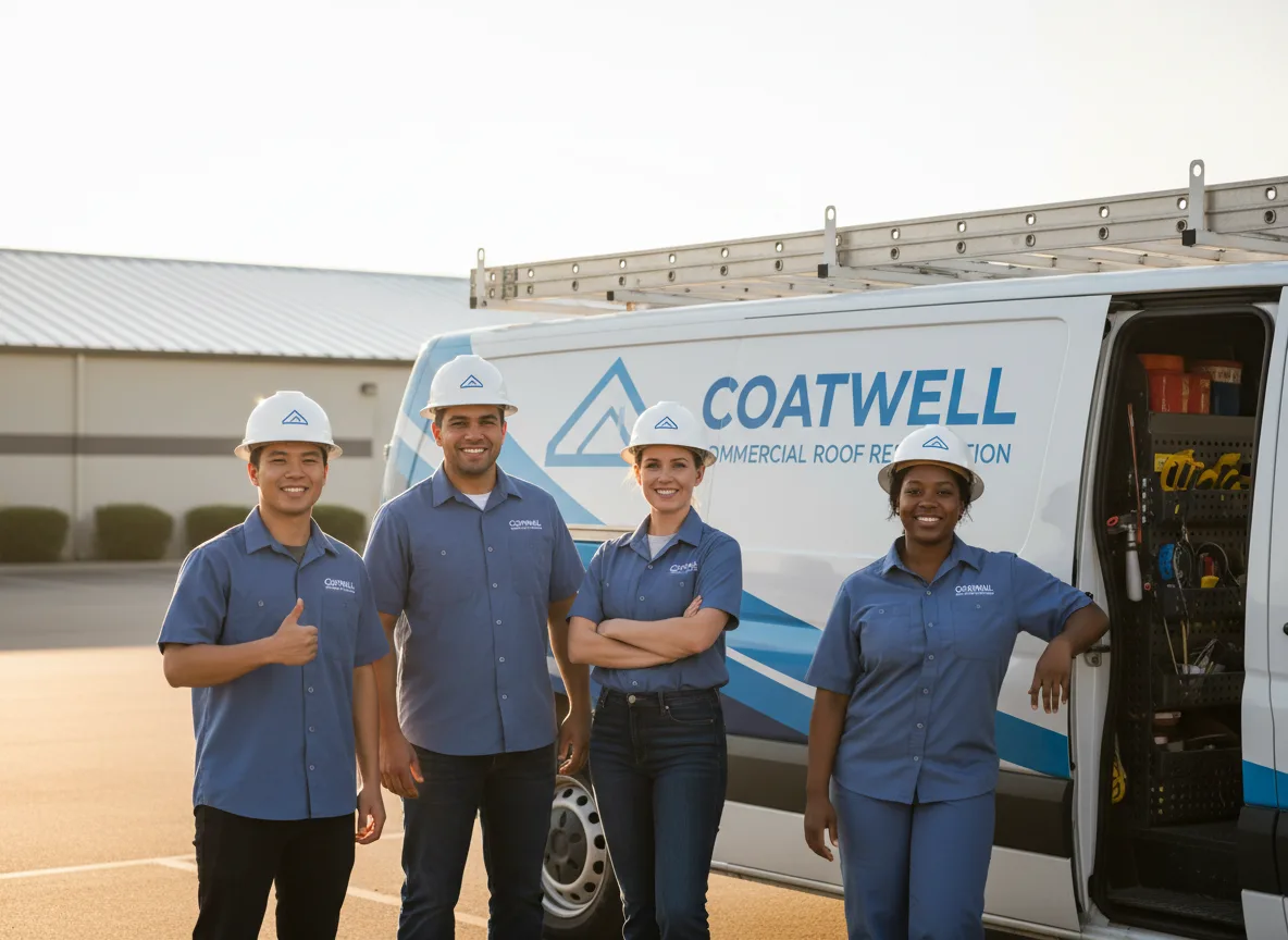 Commercial roof coating company in Montrose, PA